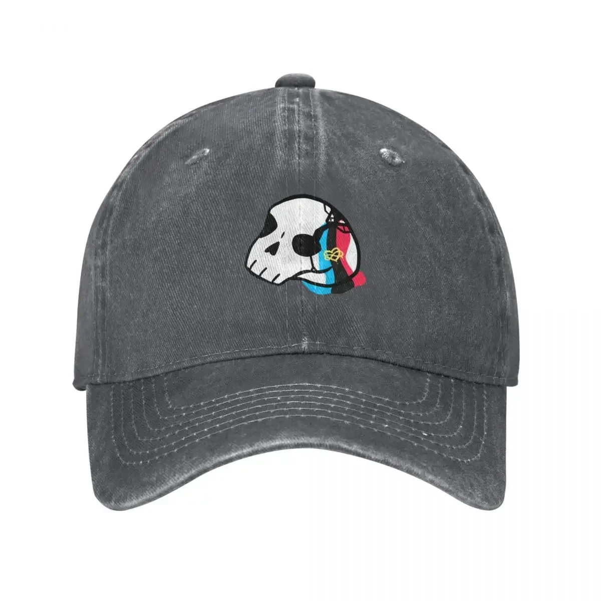 Cracked Skull (Polyamorous) Baseball Cap Big Size Hat Golf Wear Bobble Hat Women's Beach Outlet Men's