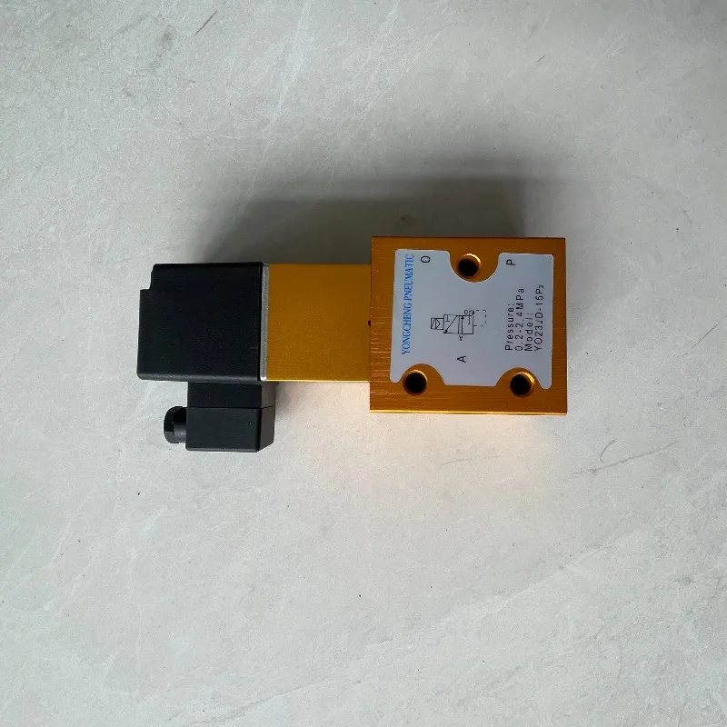 YONGCHENG YO23JD-15P2 two-position three-way high-pressure solenoid valve blowing valve blowing machine accessories