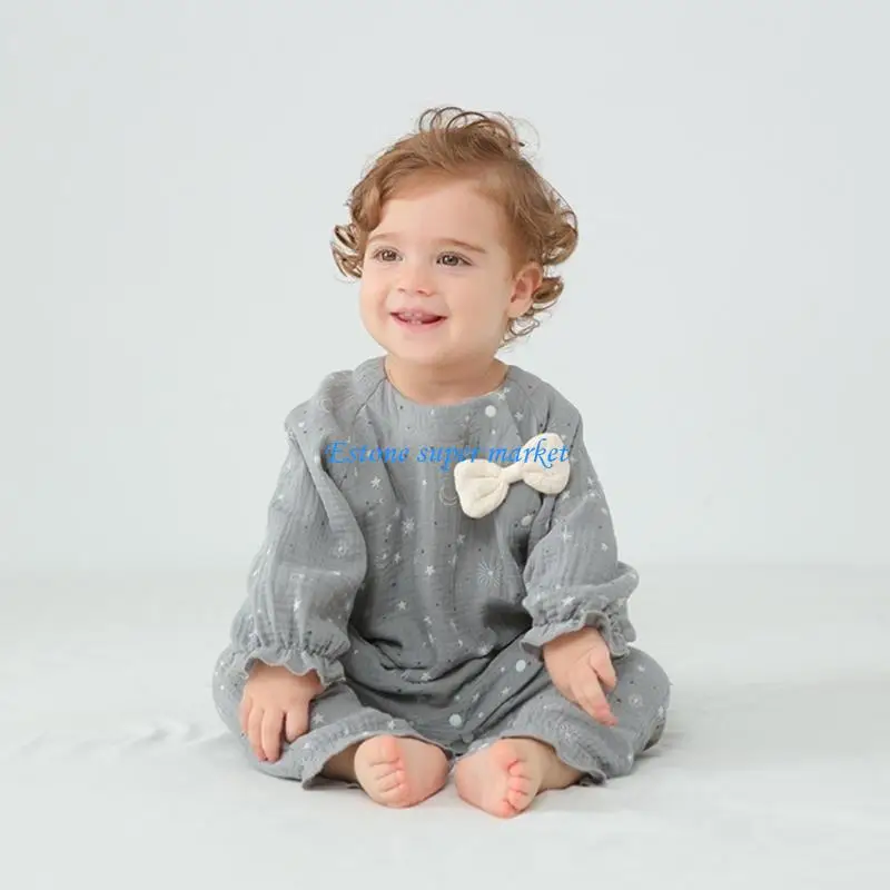 090B Pagliaccetto estivo per bambini Tutina per bambini Tutina pigiama per neonato Regalo per abbigliamento per bambini