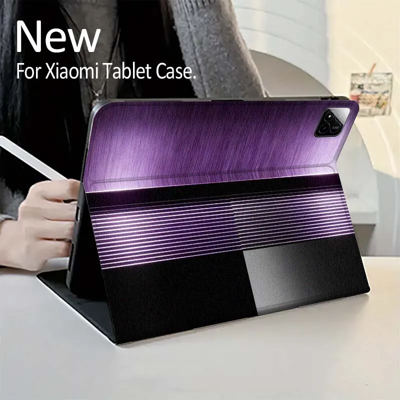 Metallic style pattern Tablet Case For Xiaomi Redmi Mi Pad 5 6 6s 7 SE Pro Max Ultra 12.4 12.5 14 inch