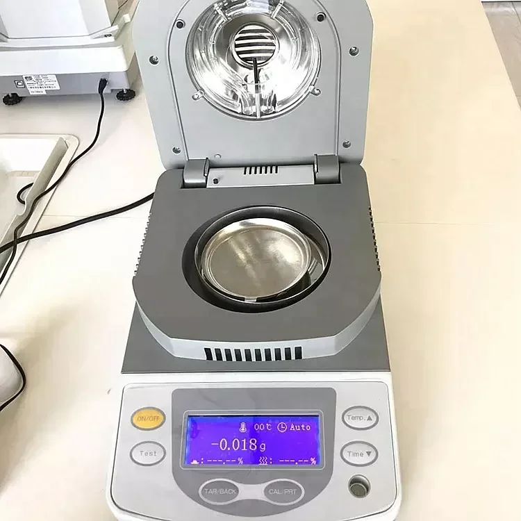 

2025newWEIAI DSH-50A Wood moisture tester 50g Laboratory moisture analyzer Grain Quality Analyzer soil moisture meter