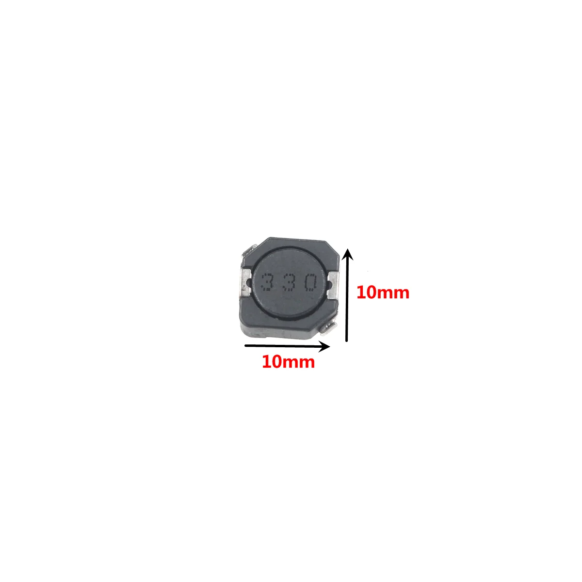 5PCS CDRH127 CD127R Power CDRH104 Inductor /3.3/4.7/6.8/10/15/22/33/47/68/100/150/220/330/470UH SMD Inductance CD127 12*12*7mm