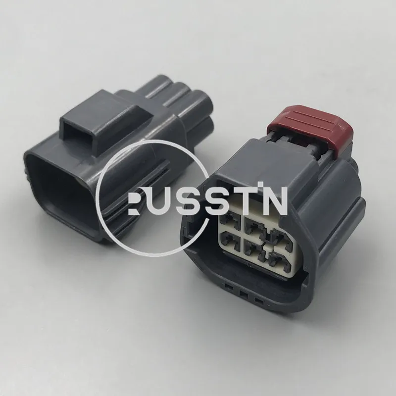 

1 Set 6 Way Waterproof Car Throttle Pump Socket AC Assembly 7283-5577-10 7282-5577-10 Electrical Wire Connector