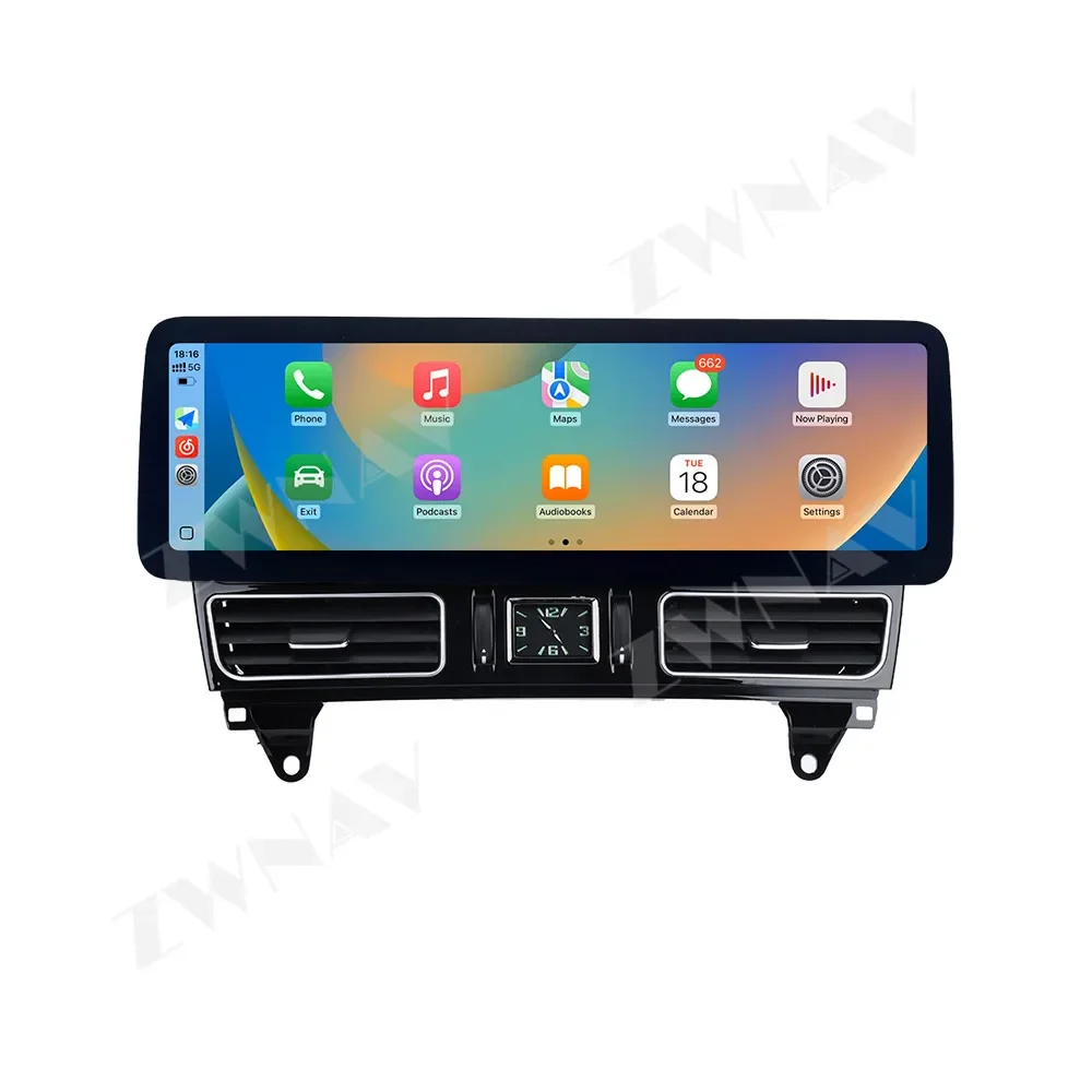 14.9 Inch Linux Car Stereo for Mercedes ML 2013-2015 IPS Touch Screen Wireless CarPlay Android Auto Plug Play 360 Bird View