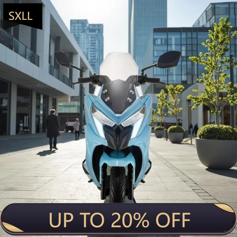 

SXLL Sports car new Qs 2000W 5000W black electric motorcycle 72v lithium EEC certificate approval 150 km