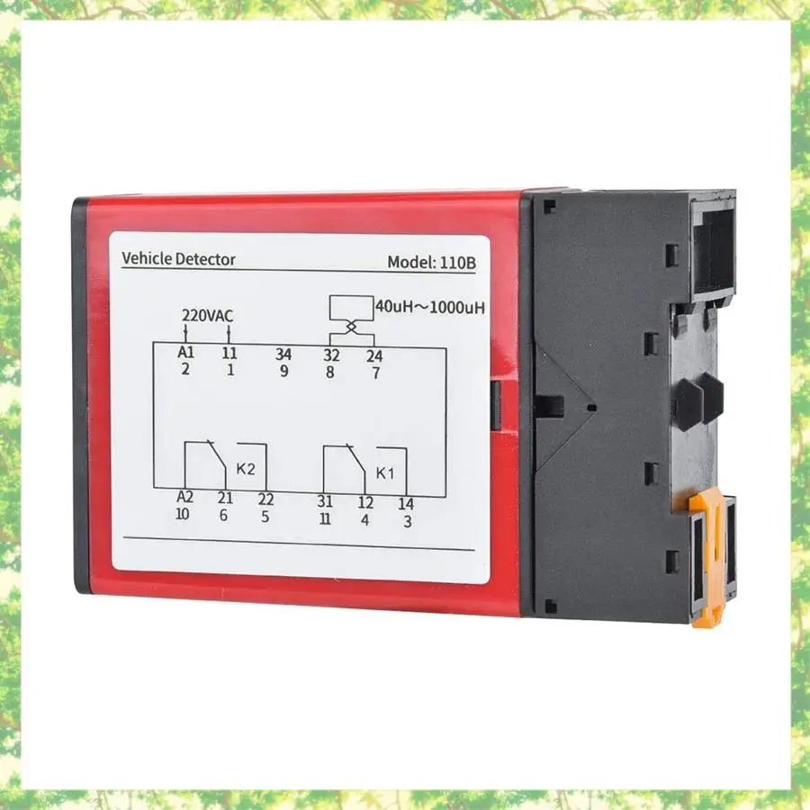 Smart-110B เครื่องตรวจจับยานพาหนะ AC220V Single Channel Inductive Vehicle Loop Detector สําหรับที่จอดรถ Access Control