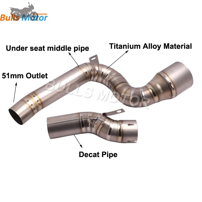 

Выхлопная система для мотоциклов KTM 250 390 Adventure, без катализатора, ADV 2020 2021 2022, соединительная труба под сиденьем