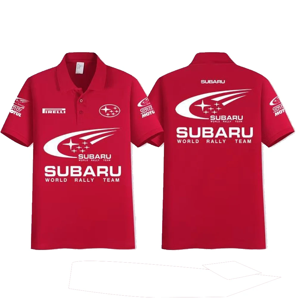 2026 New Subaru World Rally Same Polo Shirt 4S Store Work Clothes