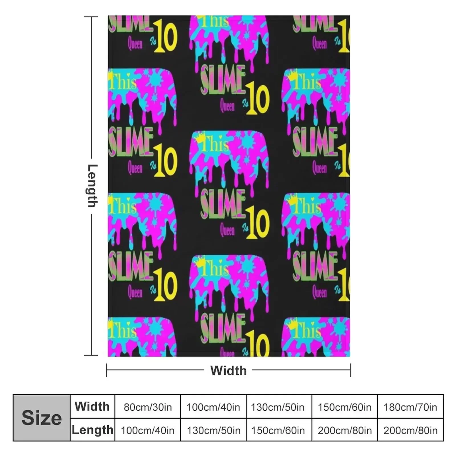 Slime Glitter Party Throw Blanket Decorative Beds Thins Extra Large Throw Thermal Blankets For Bed Personalized Gift Blankets