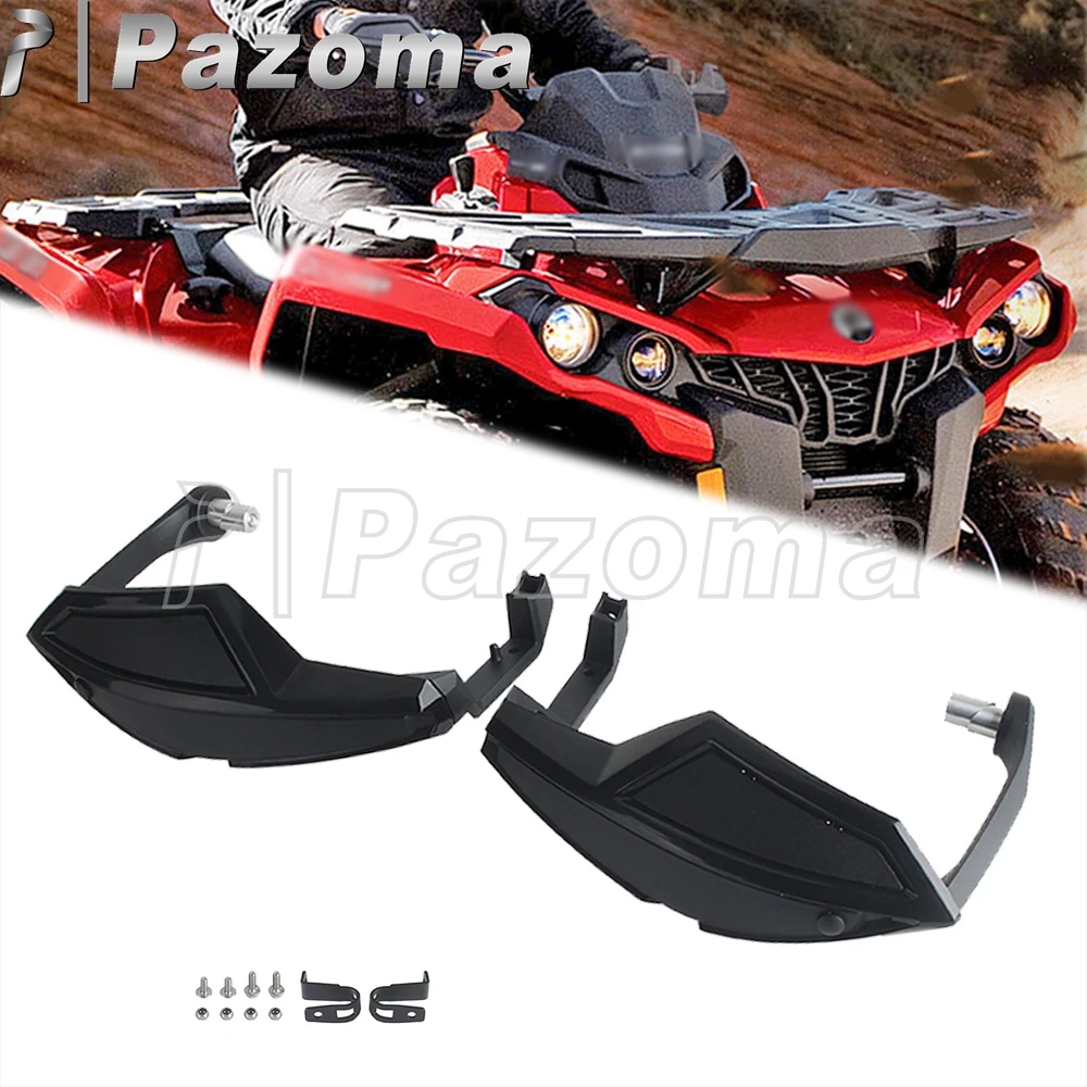 ATV Handlebar Protector Handguard Plastic Hand Shield Guard For Can Am Outlander MAX 450 500 570 800 850 1000 1000R Renegade 500