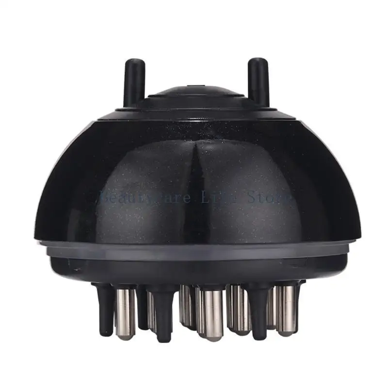 652C Scalp Applicator Comb Massager Multiple Functions Washable Oil Dispense Hairbrush Rolling Ball Design Liquid Comb