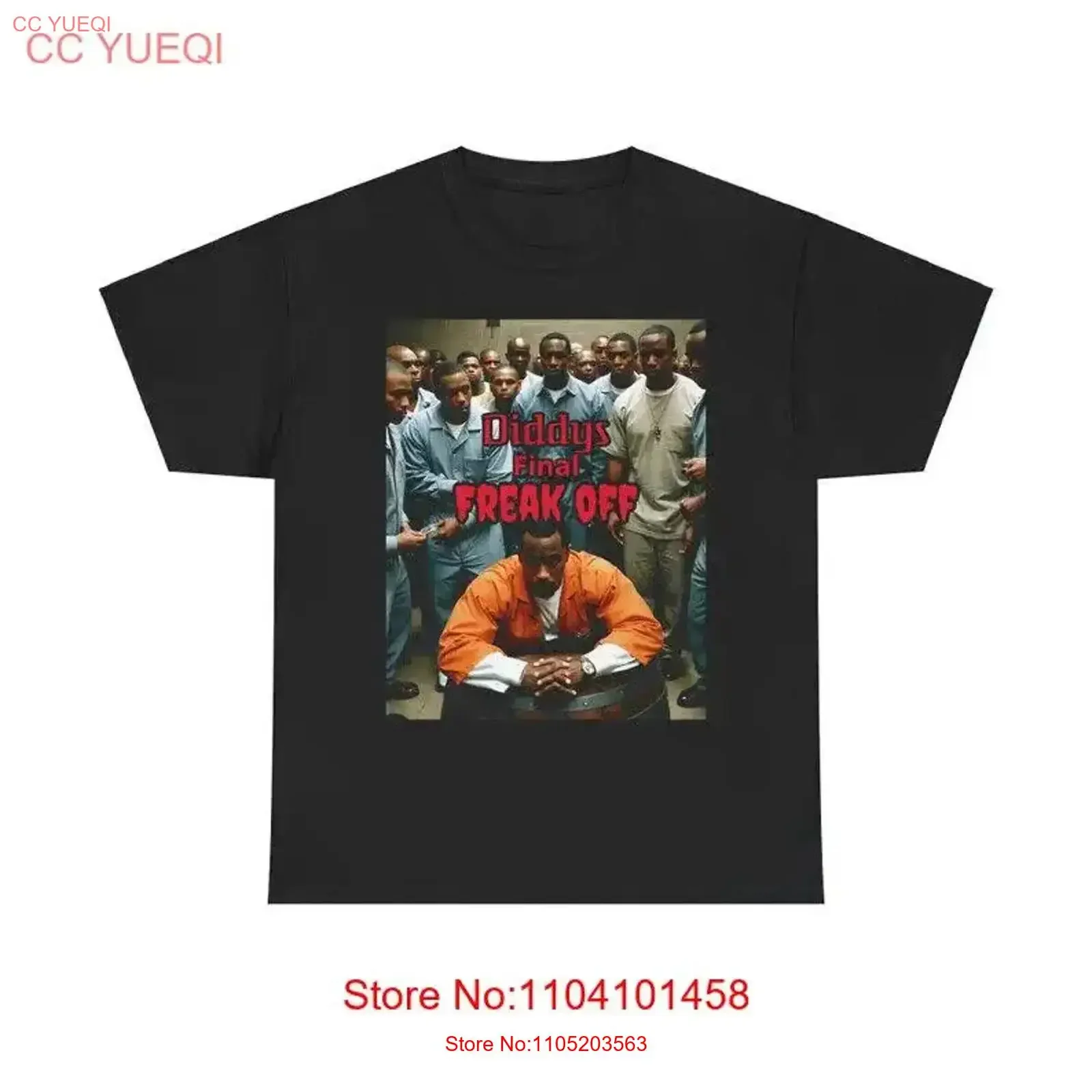 Diddy Final Freak Off Funny T shirt PA2609_01 vintage Washed Slightly Casual Breathable Stylish Soft Versatile designer clothes