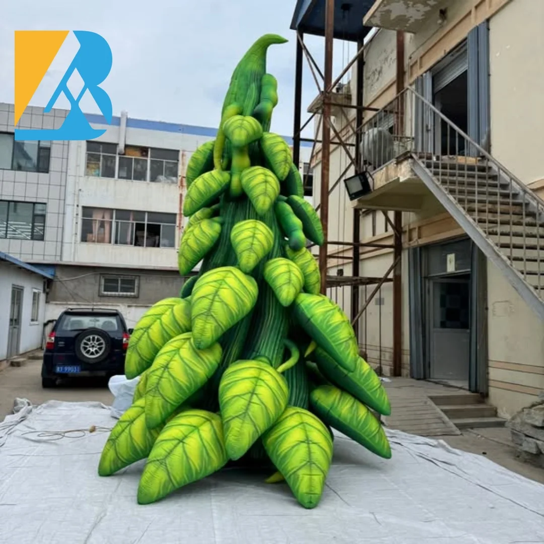 

Индивидуальная тематическая вечеринка в стиле джунглей, реалистичное надувное дерево гороха для сценических дизайнерских игрушек