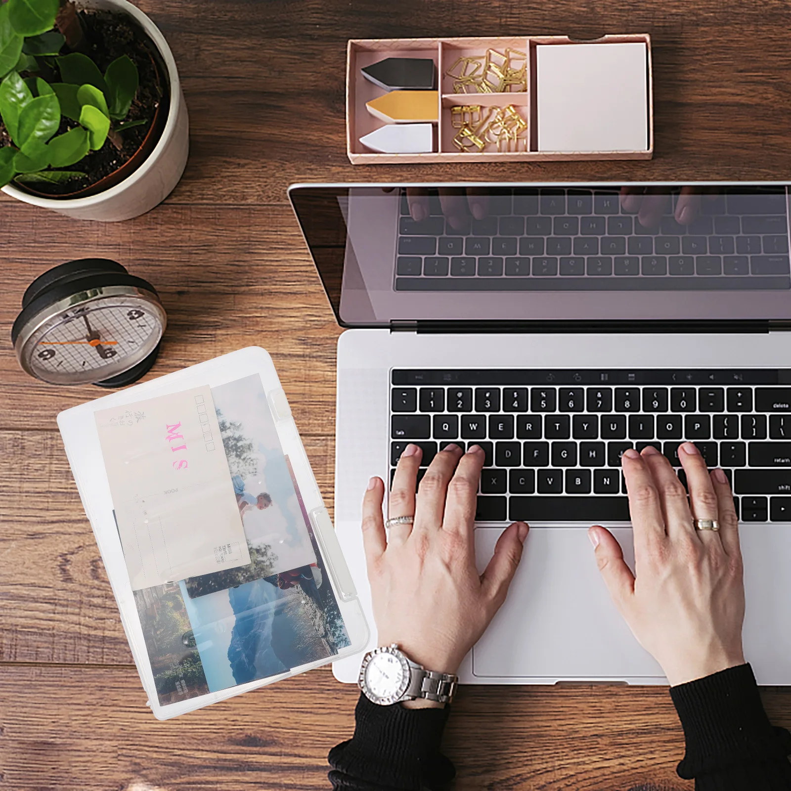 

Коробка для документов, 1 шт., прочная, утолщенная, для хранения файлов, для офиса и дома, эффективно упорядчивает бумаги, органайзер