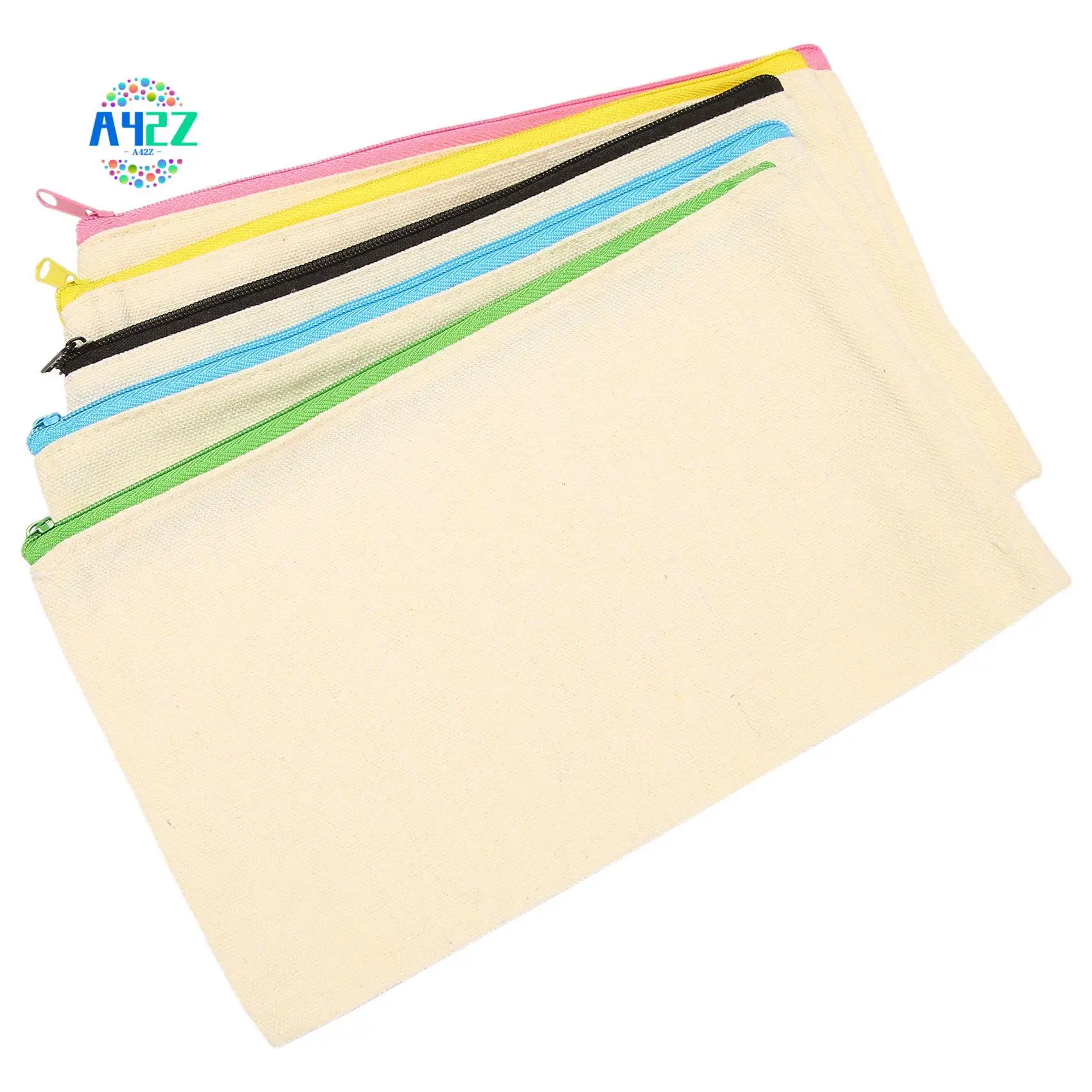 a42z-30-pz-borse-per-trucco-in-tela-borse-con-cerniera-astuccio-per-matite-borse-artigianali-fai-da-te-per-viaggi-fai-da-te-scuola-cerniere-multicolori