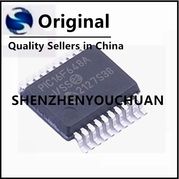 

PIC16F648A PIC16F648A-I/SS SSOP20 IC Chipset New Original