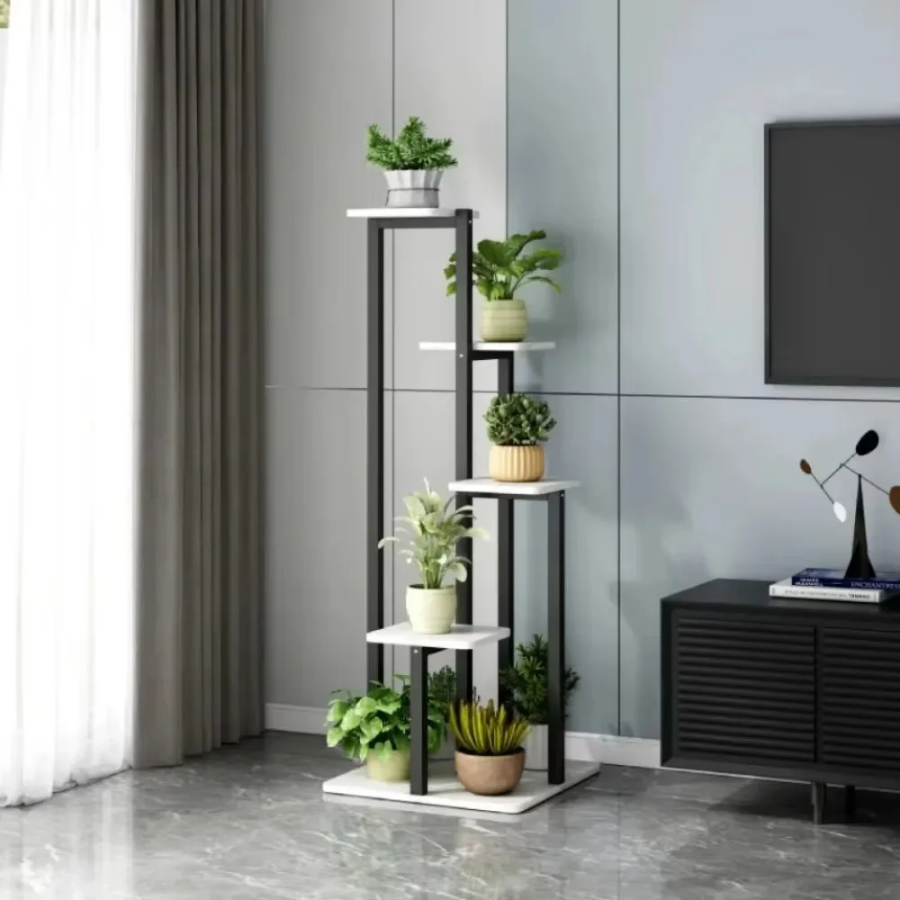 Plant Stand Multiple Flower Pot Holder Shelves Indoor Home Planter Rack  Metal Plant Support Display for Garden Decoration