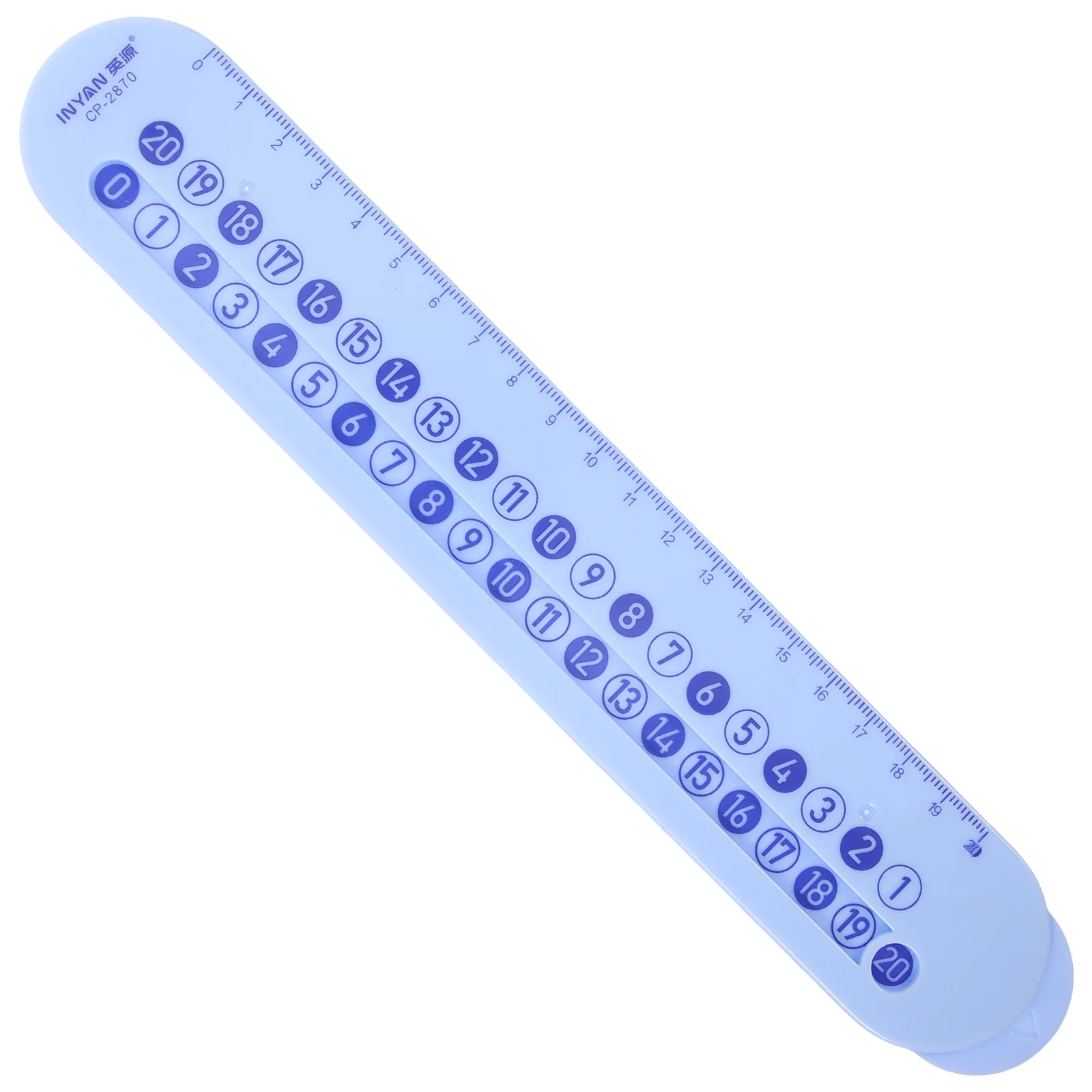 Escala matemática, regla a juego de números, medición de precisión, suma, resta, tobogán de plástico, niños, niños digitales