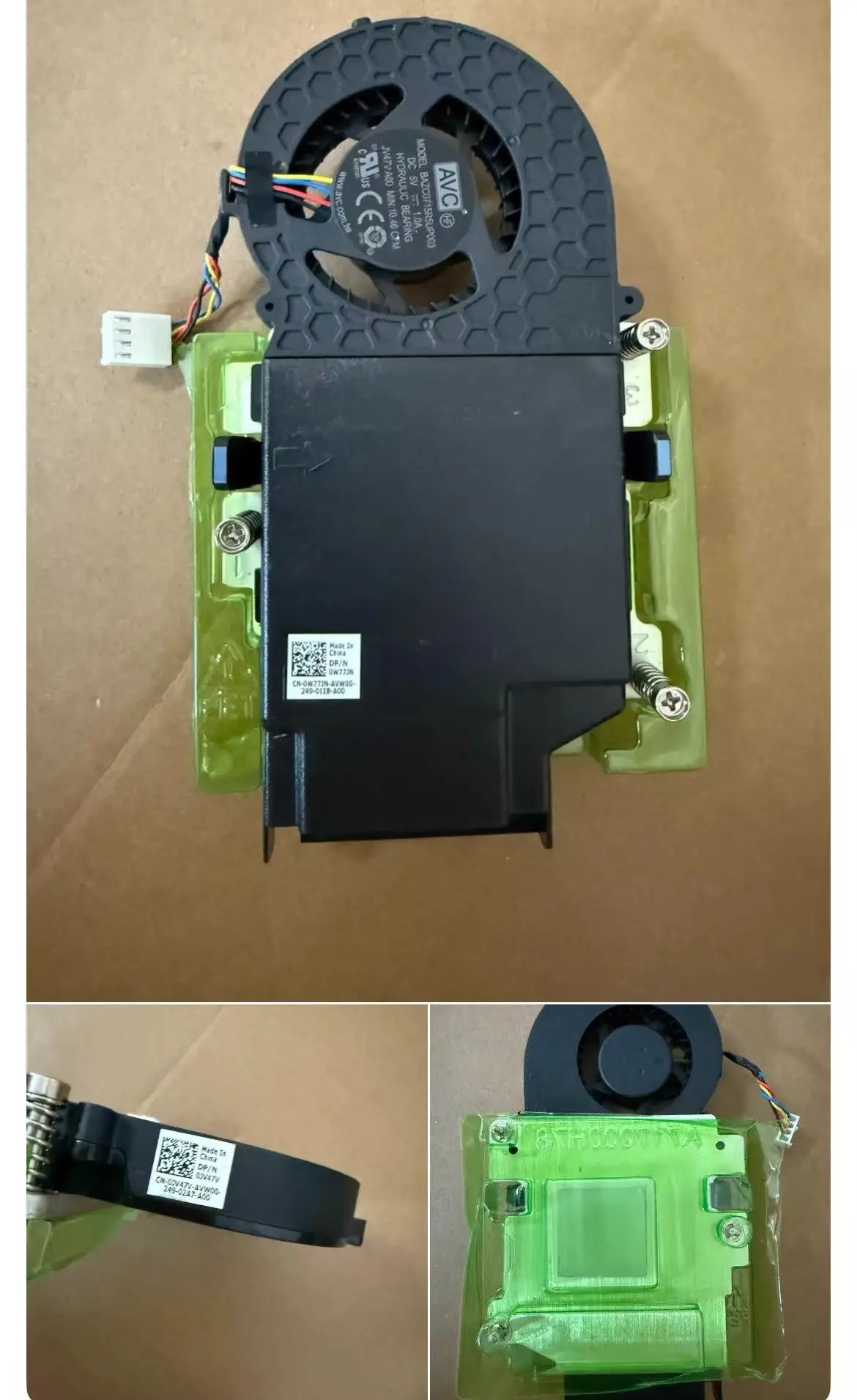 

Совершенно новый оригинальный 0W77JN W77JN для Dell OptiPlex3080 7080 7090MFF низковольтный охлаждающий вентилятор 5 В