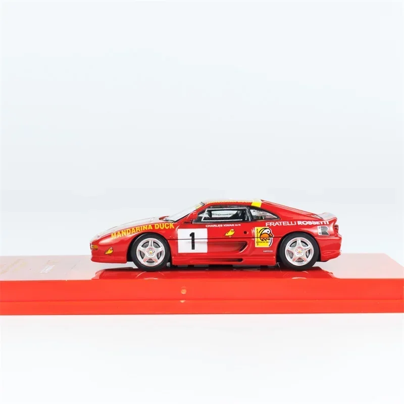 Tarmac Works 1:64 F355 Challenge#1 2024 Exhibition edition Red Diecast Model Car