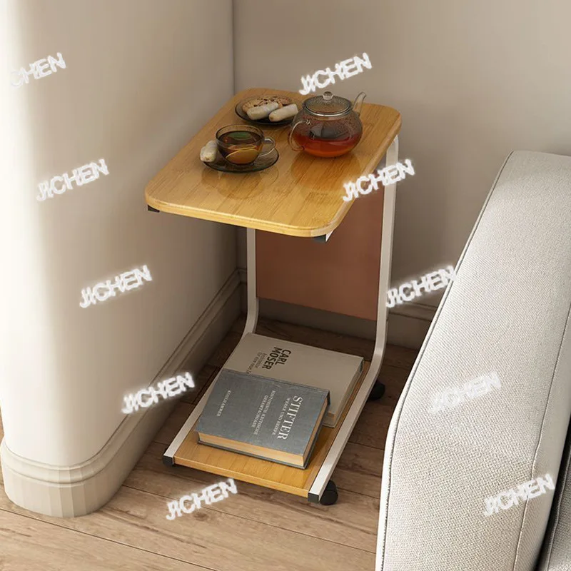 

JCQ Neu Современный простой журнальный столик для небольшой квартиры, прикроватная тумбочка, тумба для хранения в спальне и гостиной, низкий напольный столик