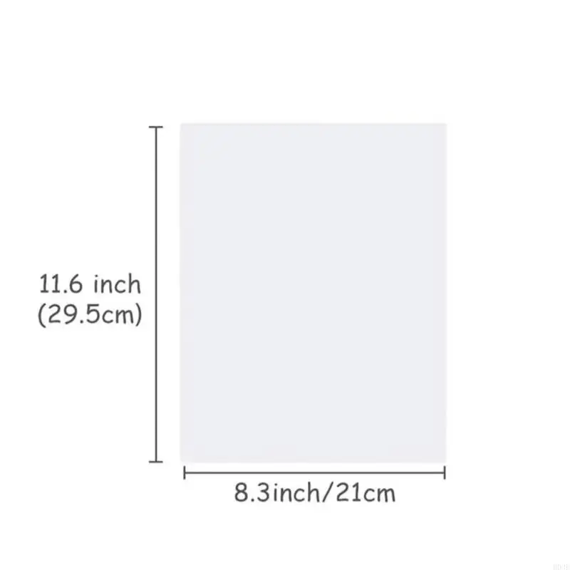 12/24 Blatt bedruckbares Schrumpffolienpapier 11,6 x 8,3 Zoll durchscheinendes Schrumpffolienpapier für die Herstellung von und – Detail 4
