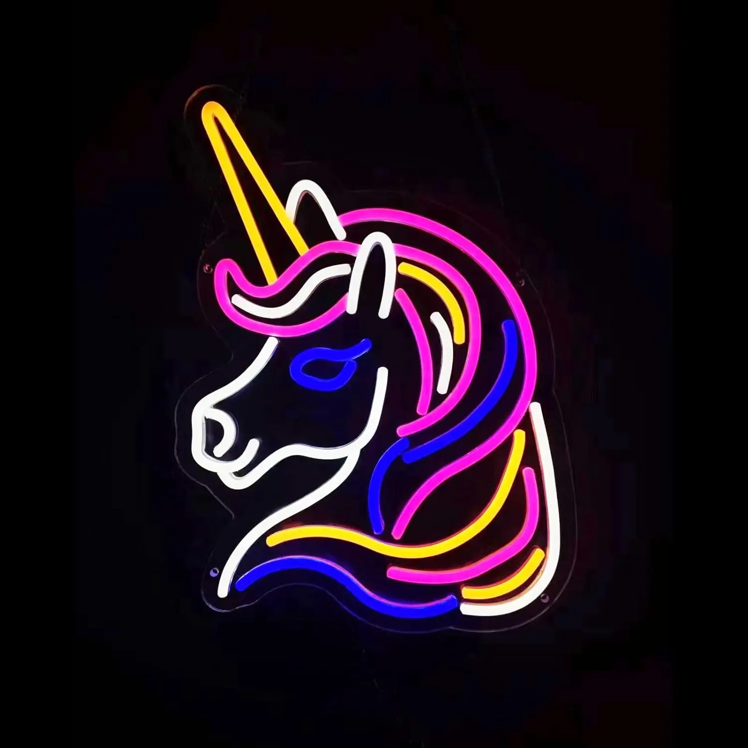 

Unicorn Neon Sign for Wall Decor Reusable Unicorn Light Up Sign for Boys and Girls Light Up Sign for Bedroom and Livingroom