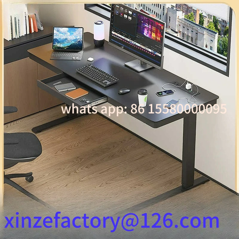 

Customizable Smart Single Motor Multifunctional Computer Lifting Table with Drawer