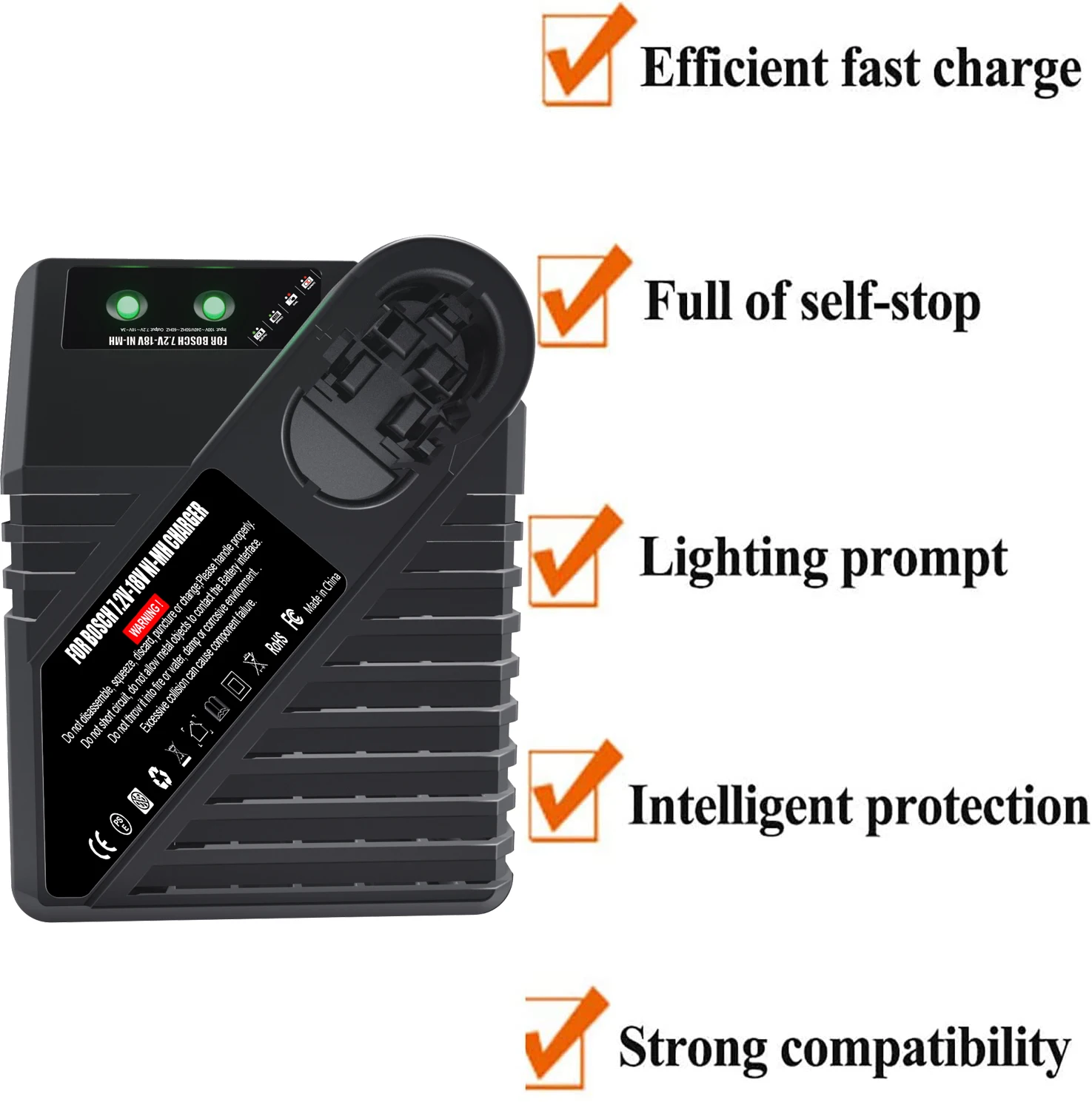 شاحن AL1411DV لبطارية أدوات Bosch Ni-CD Ni-mh 7.2 فولت 9.6 فولت 12 فولت 14.4 فولت 18 فولت GSR7.2 GSR9.6 GSR12 GSR14.4 BAT038 BAT048 BAT043