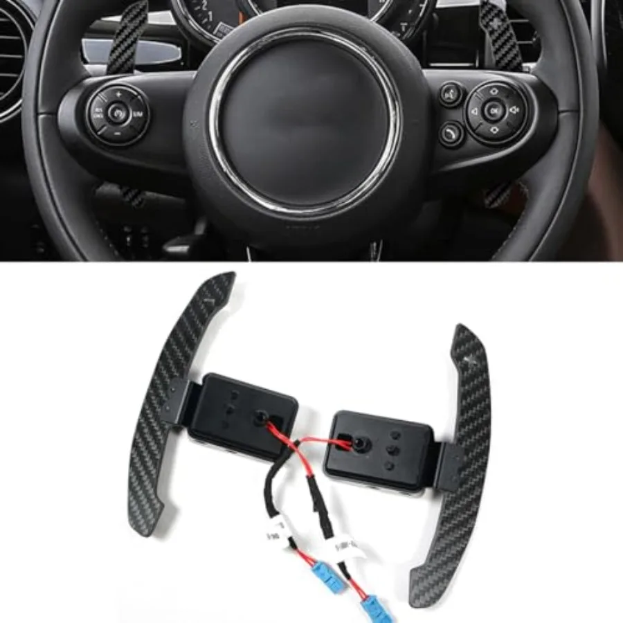 محولات مجداف عجلة القيادة المحسنة المتوافقة مع Mini 20022006 Cooper R50 R52 R53 F54 F55 F56 F57 F60 Cooper S JCW Magne