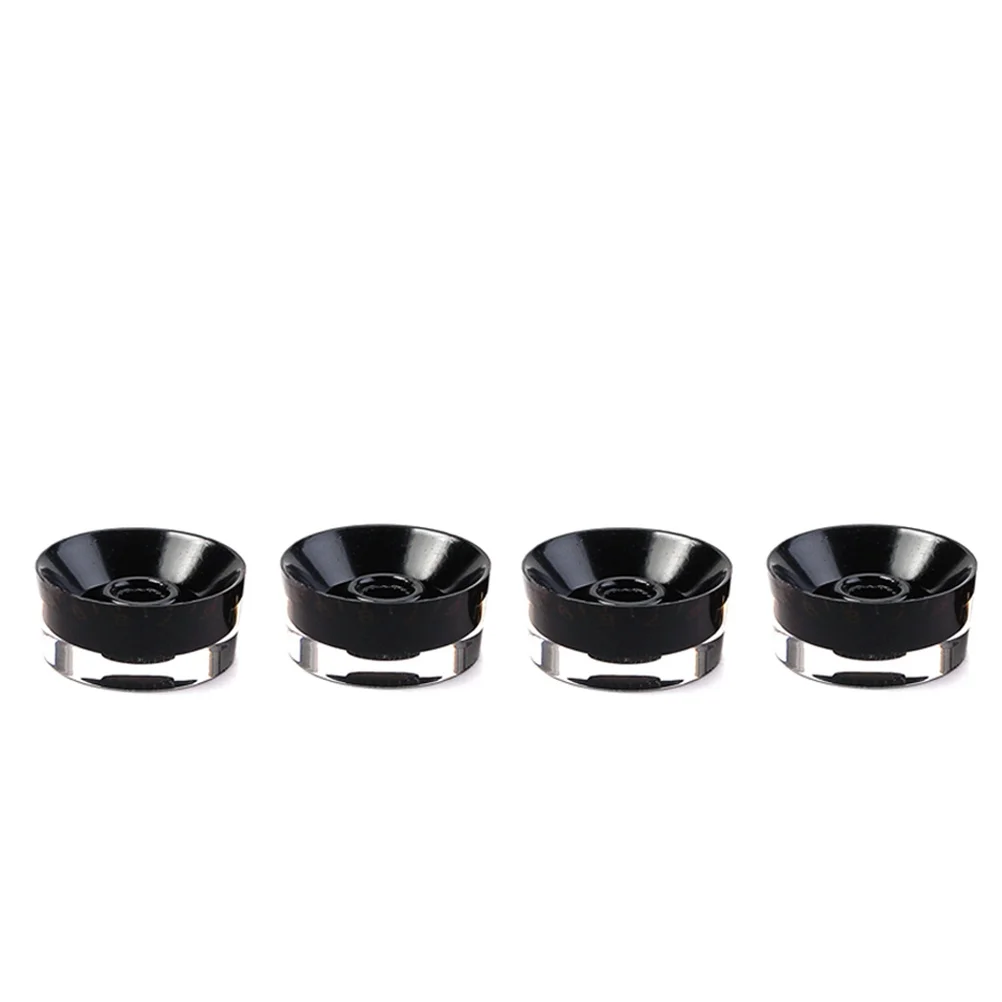 

4Pcs Guitar Volume Tone Control Knobs Premium Plastic Replacement Parts for Style Electric Guitar Large Round Rotary