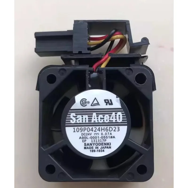 New Cooling Fan for San Ace40 109P0424H6D23 Fanuc system driven fan DC24V 0.07A Cooler Fan