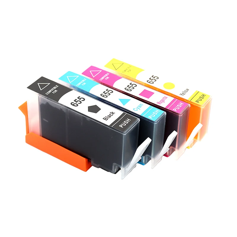 Imagem -03 - Cartucho de Tinta para Impressora Jato de Tinta Htl 655xl 655 Compatível com hp Deskjet Ink Vantagem 3525 4615 4625 5525 6525 Novo