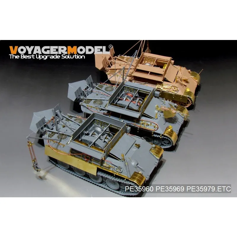 Model Voyager PE35960 wwi niemiecki Bergepanther Ausf.G Basic (dla TAKOM 2107)