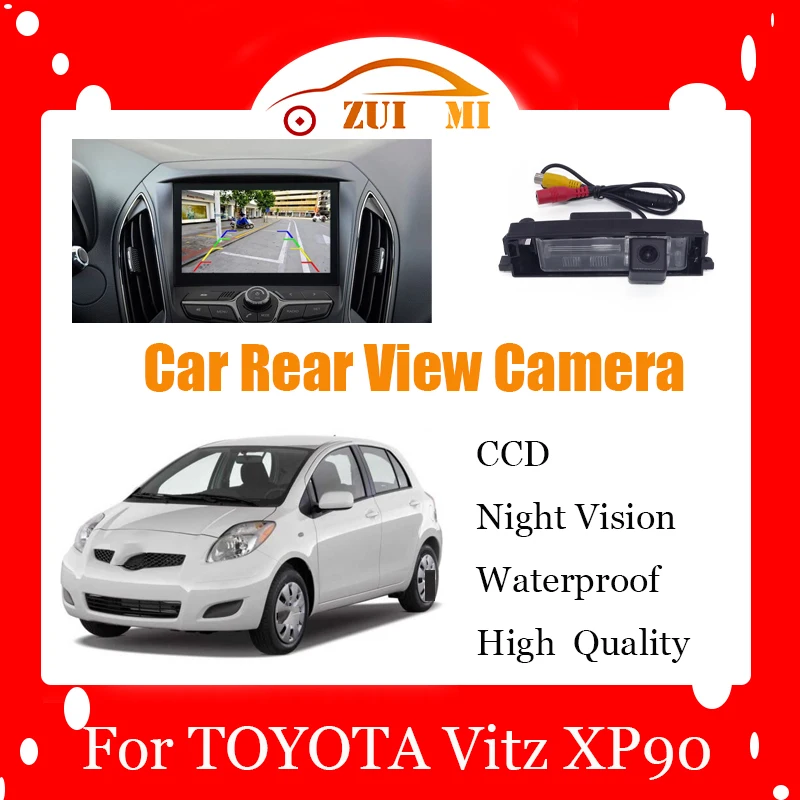 Car Reverse Rear View Camera License Plate Light For Subaru Dex 2004~2006 Night Vision Waterproof Backup Parking Camera