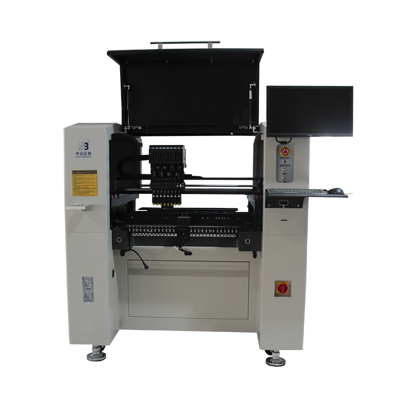 BC-8Y Vertical Vision Fully Automatic Smd Smt Pick And Place Machine 8 Head Pcb LED Assembly Making Machine For Smt Production