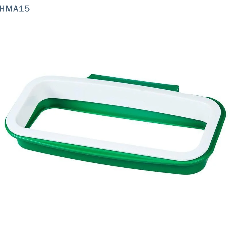 【YA】No Installation Kitchen Trash Bag Hanger Over Cabinet Door Mount Garbage Rack Holder for Household Kitchen Waste Disposal