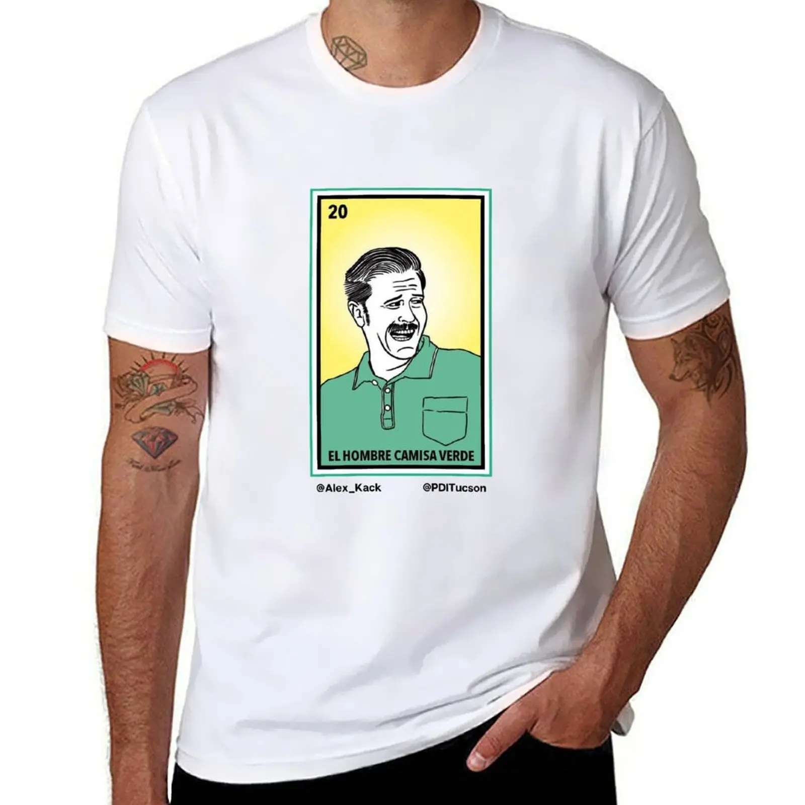 

Green Shirt Guy Loteria T-Shirt anime tshirt man tshirt T-Shirt