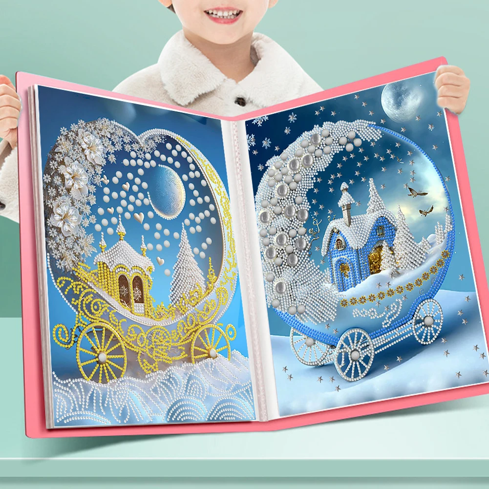 

Алмазная живопись для хранения книг, информационная папка для хранения, папка для презентаций, сумка для хранения художественного портфолио, хранения картин