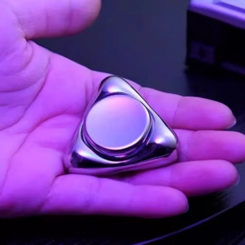 Beste Mini Fidget Spinner Metalen Hand Waterdruppel Vingertop Tol Tip EDC Verlichten Anti Stress Bureau Speelgoed