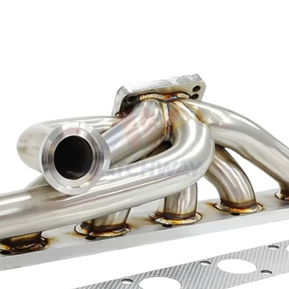 

Top Mount 304 Stainless Steel Exhaust Turbo Manifold for BMW 325/328 E30/E34 24V M50/M52/M54/S50/S52 92-98 44mm