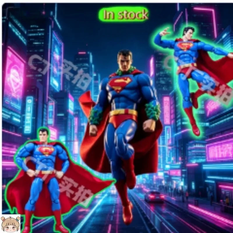 

In Stock CT Studio MAFEX No.117 Comic Version Silent Superman Domestic Articulated Action Figure Model Toys Gits