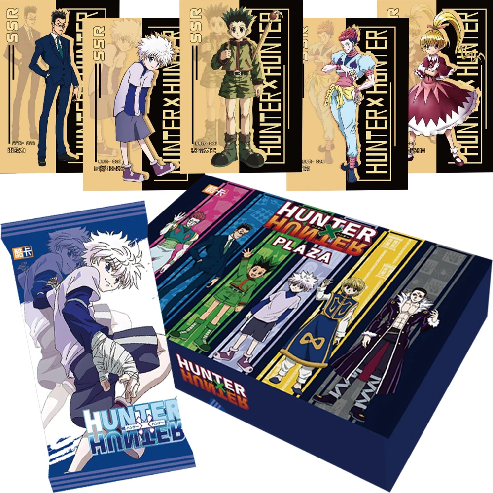 

Youth Anime Hunter X Hunter UR SSR Collection Cards GON·FREECSS Kurapika Killua Rare Trading Cards Children's Toys Birthday Gift