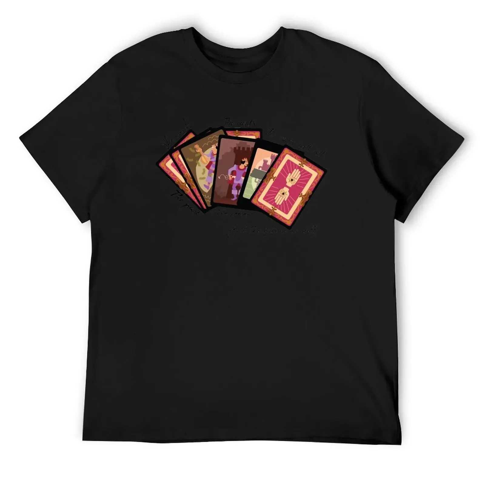 The Cards Will Tell T-Shirt oversized t shirt oversized graphics mens vintage t shirts