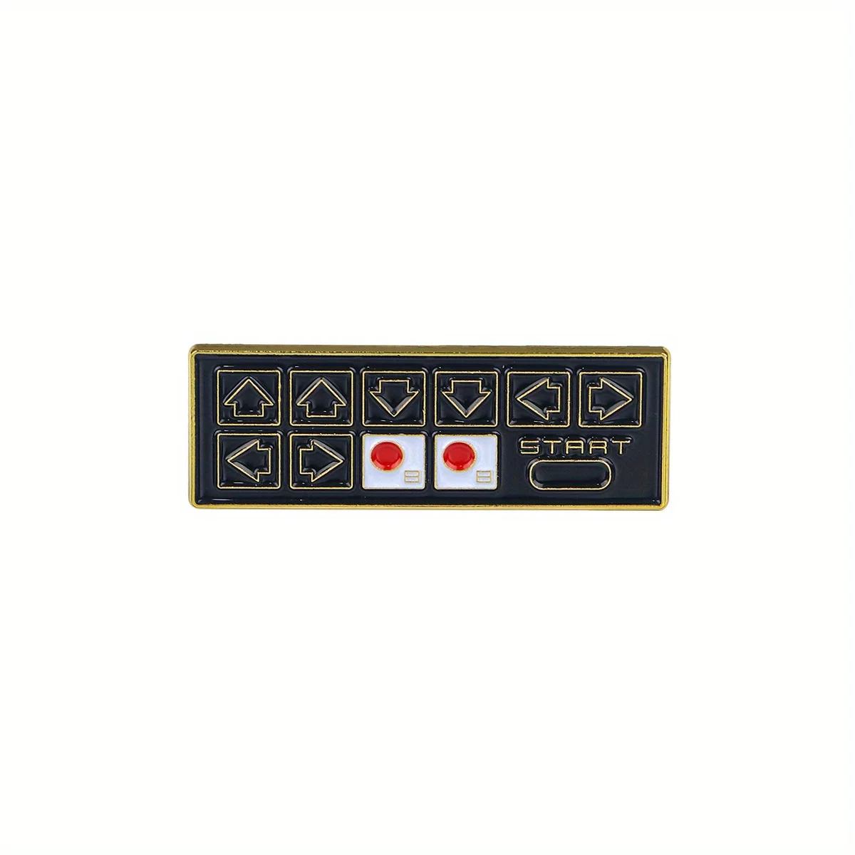 1pc Vintage Video Game Controller Enamel Pin, Zinc Alloy, Men's Lapel Brooch