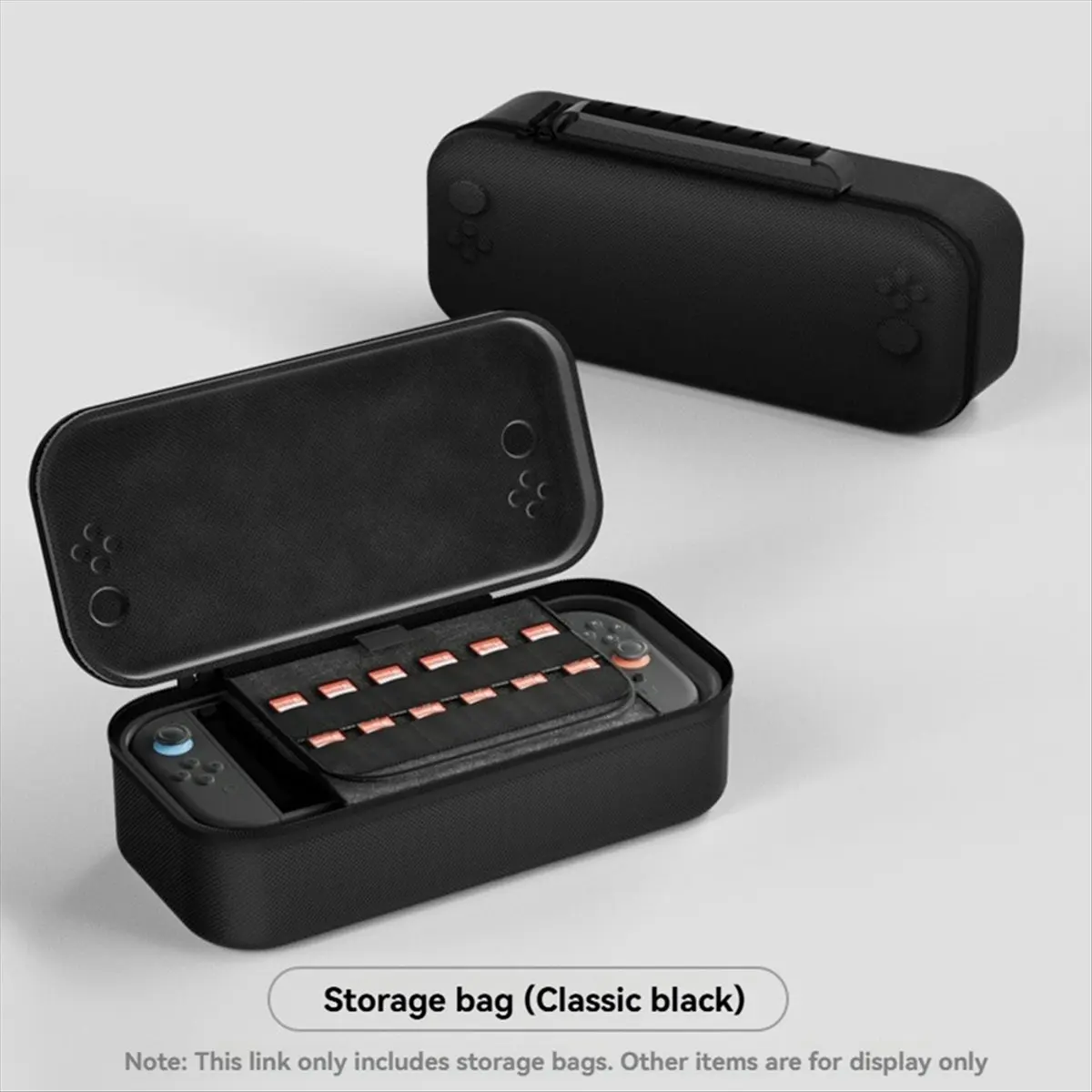 A86G NEW For Switch 2 Storage Bag Dustproof Carrying Case Portable Protective EVA Bag Handbag for 2 Black
