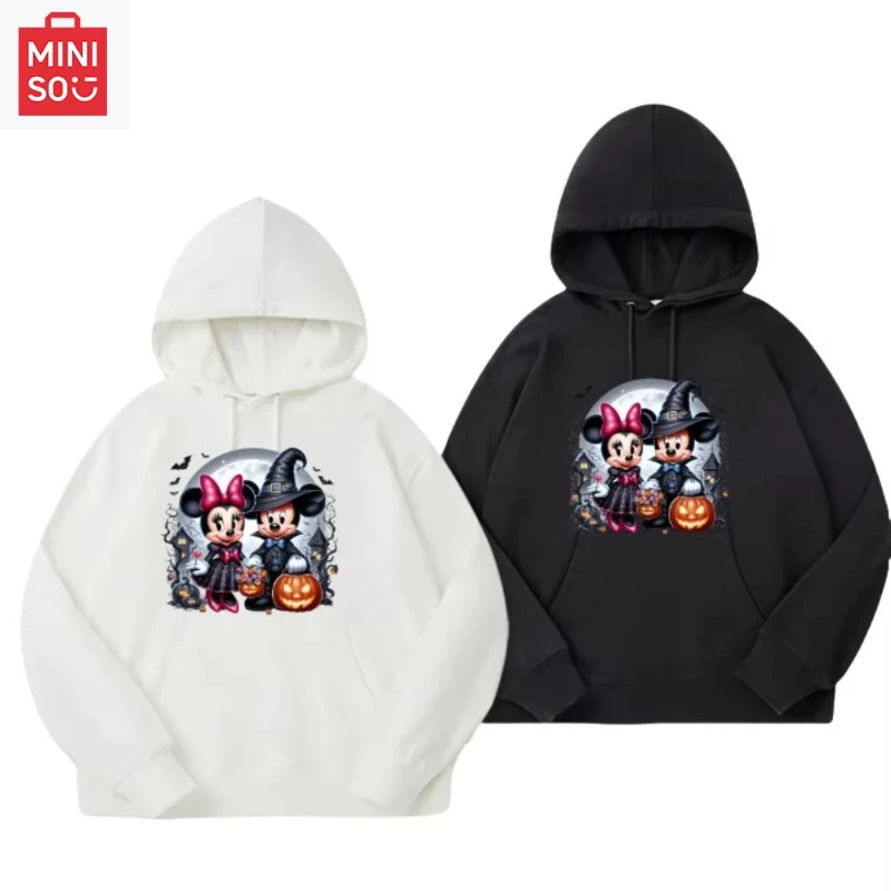 

Disney Mickey Mouse Halloween Limited Print Sweater European, American Autumn and Winter Men's and Women's Sweater Tops