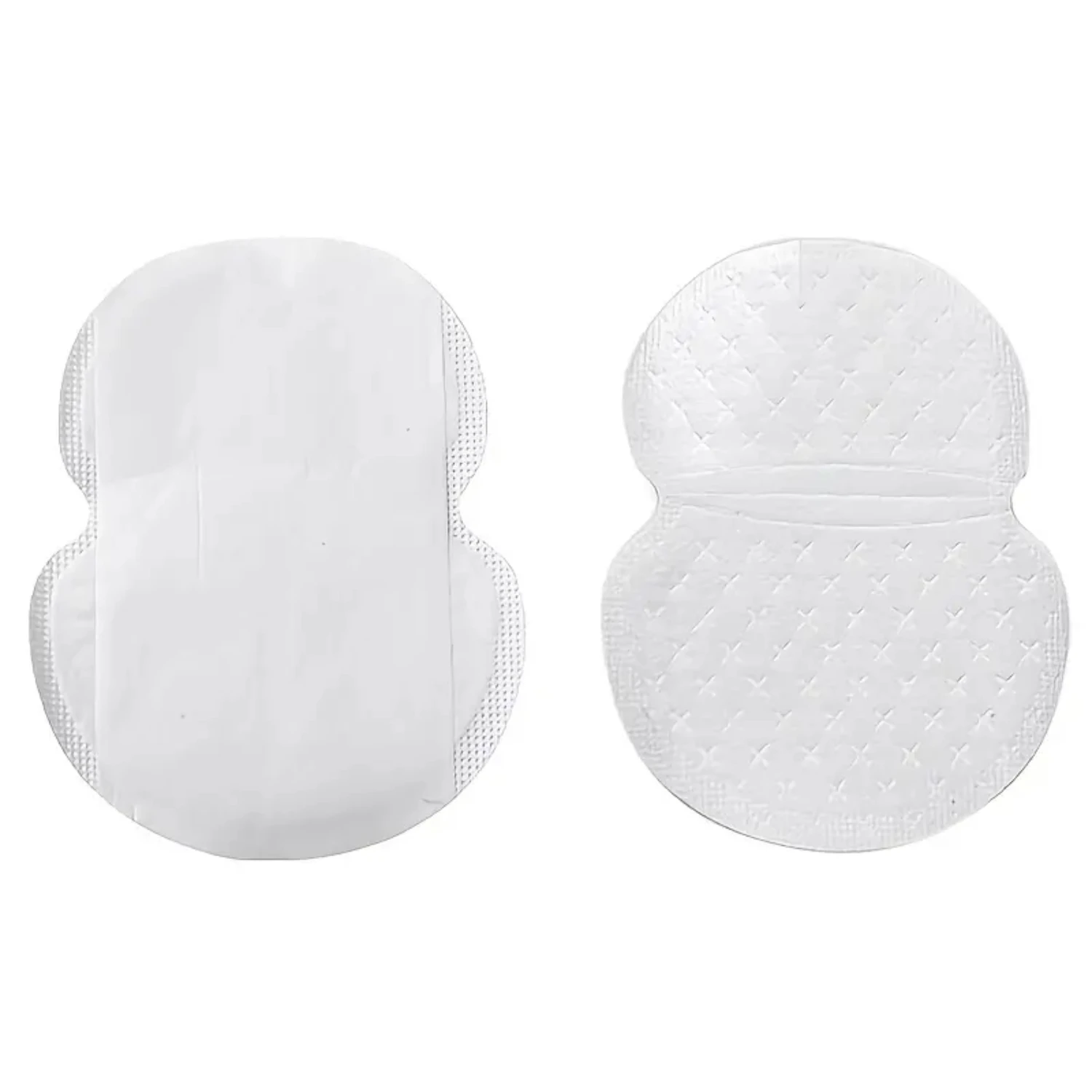 Disposable Underarm Sweat Absorbent Pads for Men and Women - 10pcs Breathable Fabric Shields