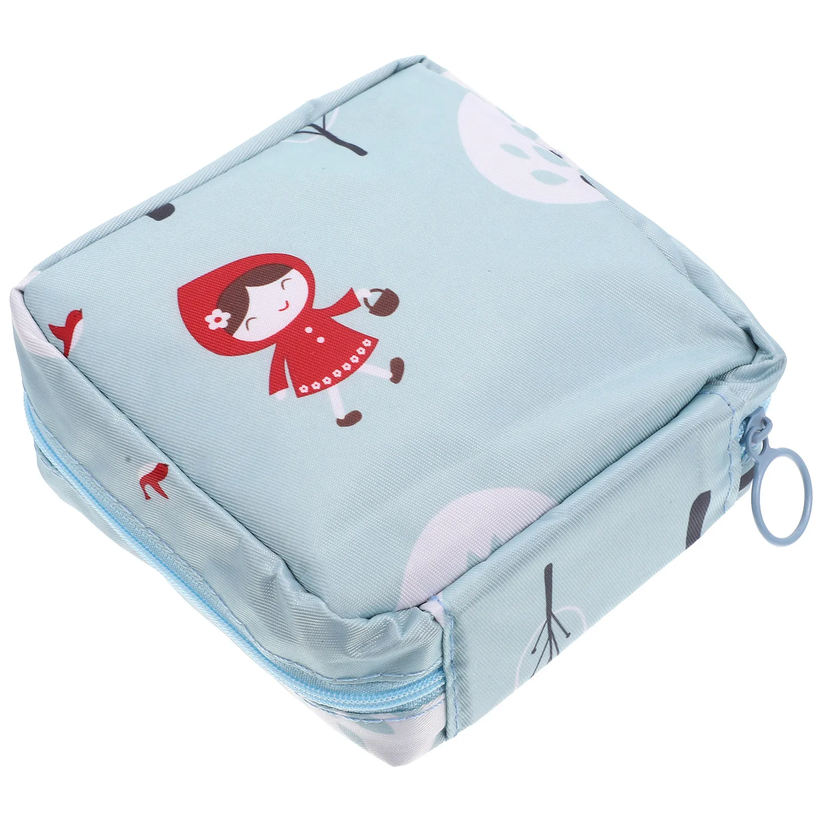 Convenient Multi-Function Period Pouch for Sanitary Napkins Tampon Holder Portable Compact Reusable Lovely Delicate Daily Use