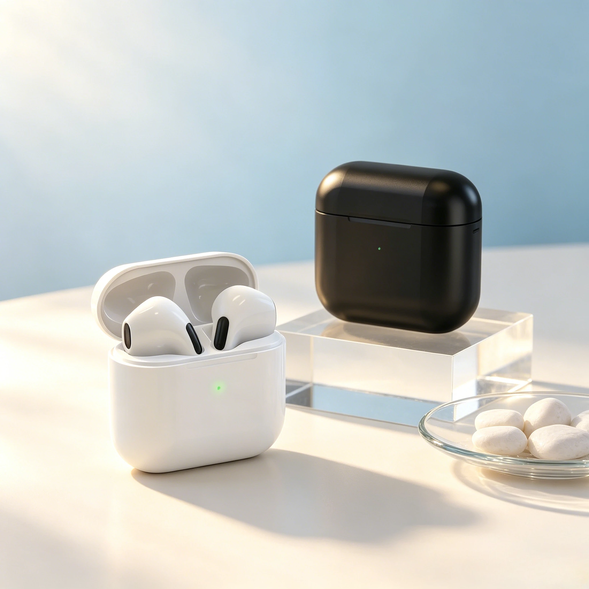 Casque Bluetooth TWS HiFi sans fil, écouteurs avec micro, réduction du bruit, écouteurs de sport pour Smartphone